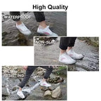 Non-Slip Silicone Waterproof Rain Shoe & Shoe Cover Bag– Pack of 2 XXL